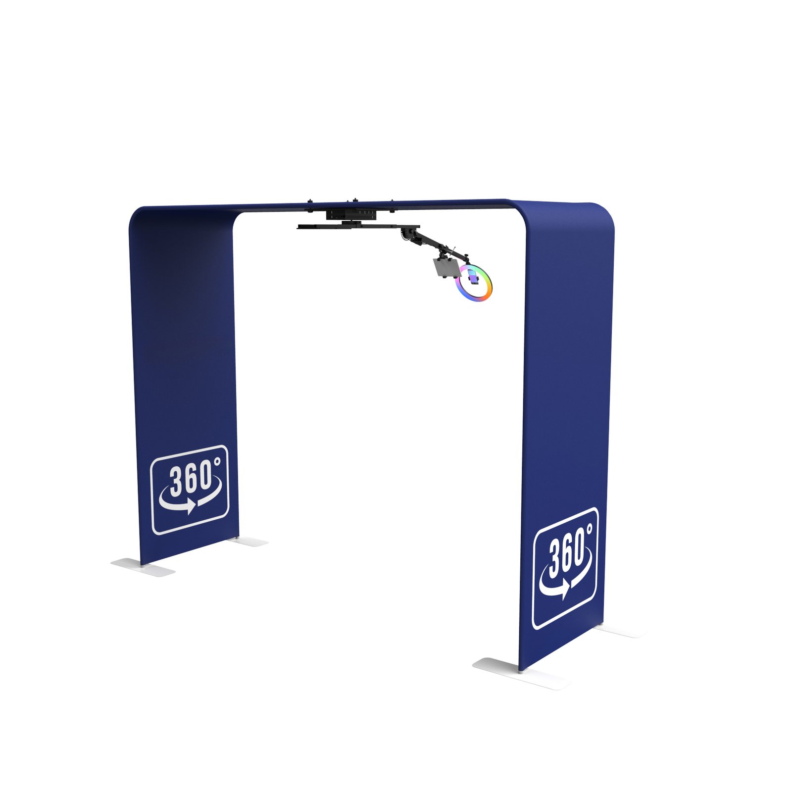 Xria Overhead 360 Photo Booth Truss with Remote Controller Automatic 360 Video Portable Top Spinner Sky 360 Photobooth